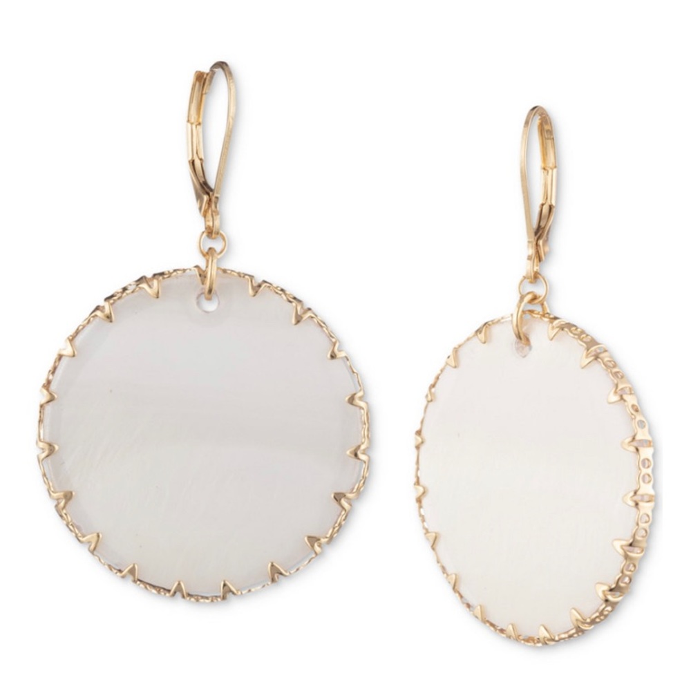 NWT Lonna & Lilly Color Disk Drop Earrings